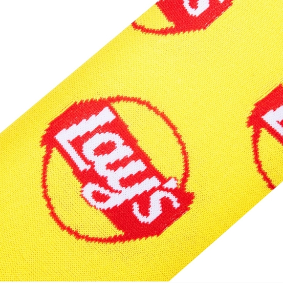 Lay's Potatoe Chips Fun Fashion Novelty Crew Socks Men's Crazy Wild Snack Fun - Picture 3 of 16